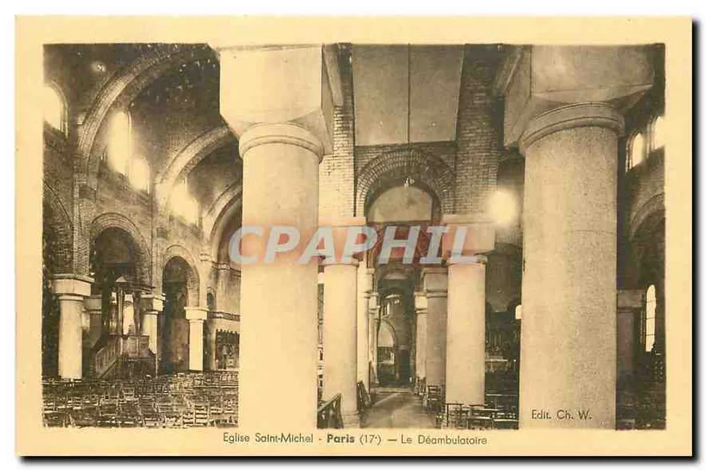 Église Saint-Michel - Paris (17e) — Le Déambulatoire - Recto
