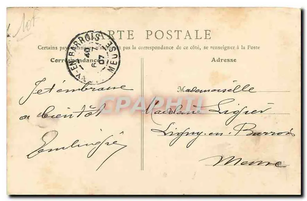 Parijs - Kamer van Afgevaardigden — B.F. Parijs, n°30 - Achterkant