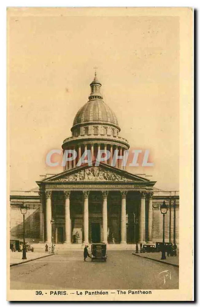PARIS — Panthéon — The Panthéon — n°39 - Awers