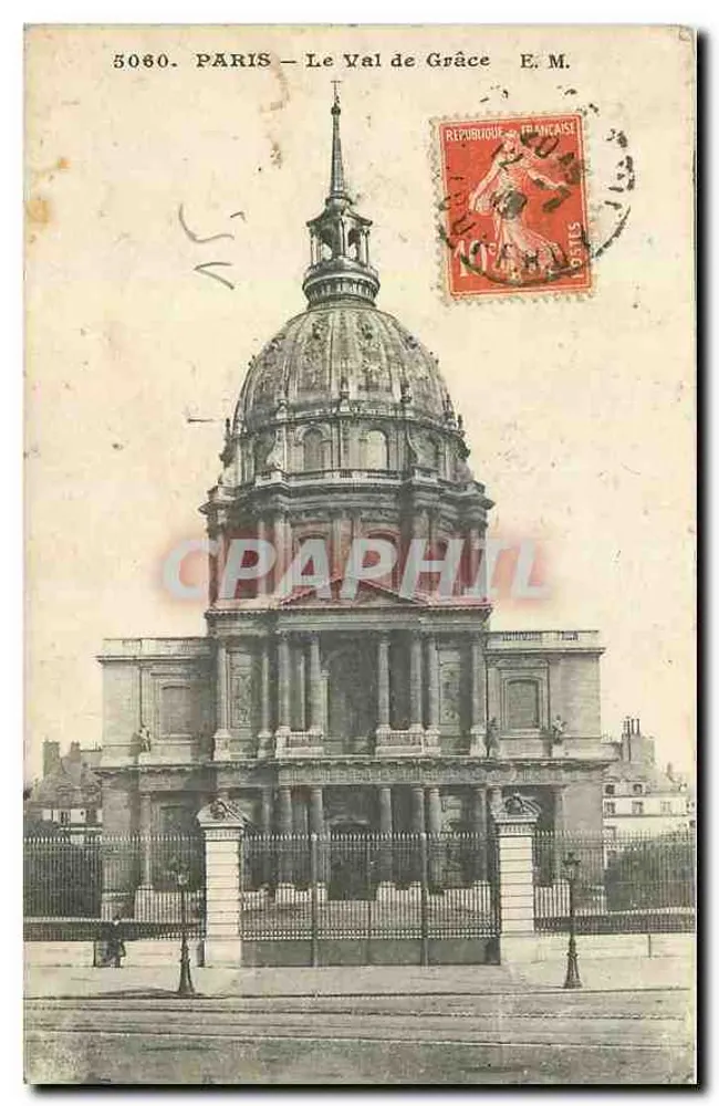 Paris — O Val de Grâce — E. M. - Frente