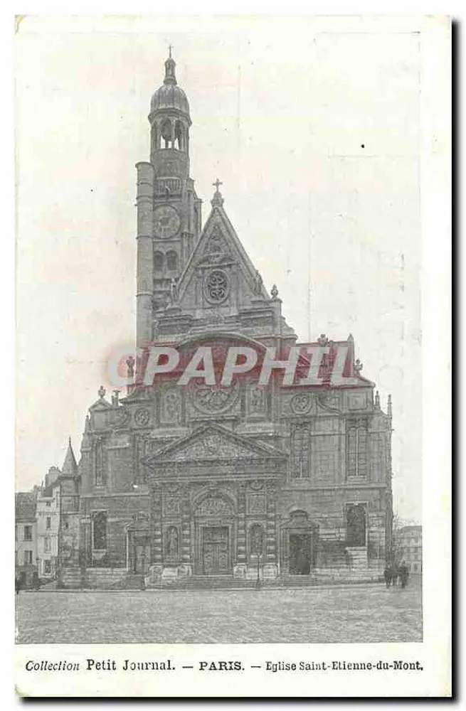 Église Saint-Etienne-du-Mont — Paris — Collection Petit Journal - Vorderseite