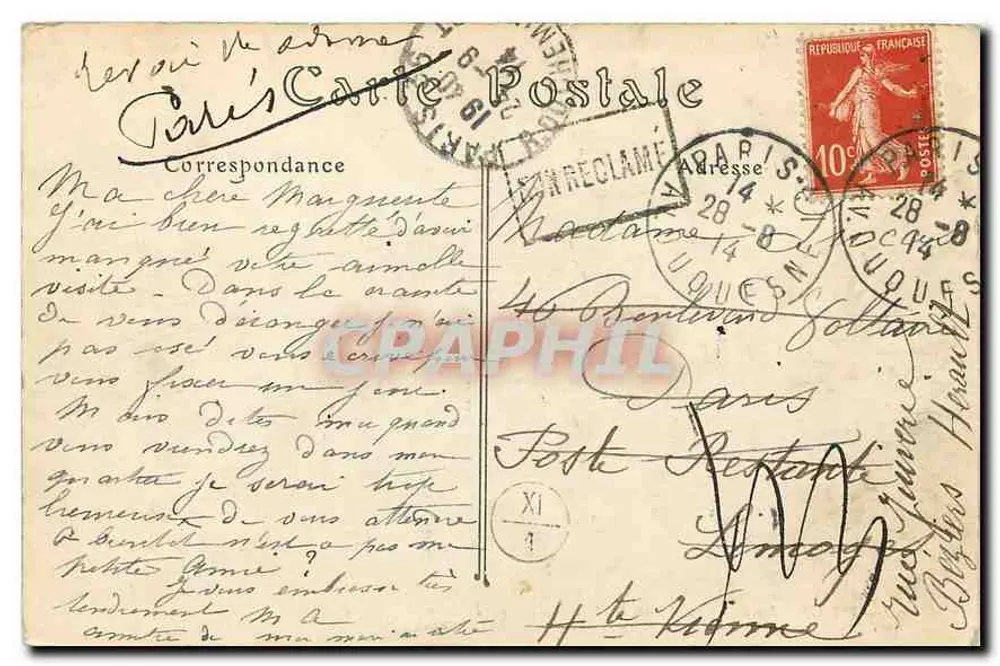 Paris — Le Pont au Change et le Palais de Justice — ND. Phot. - Verso