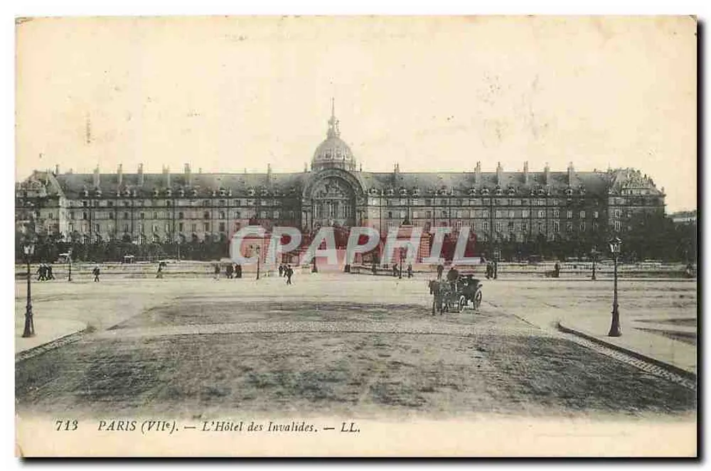 Paris (VIIe) — O Hotel dos Invalidos — LL. — n° 713 - Frente