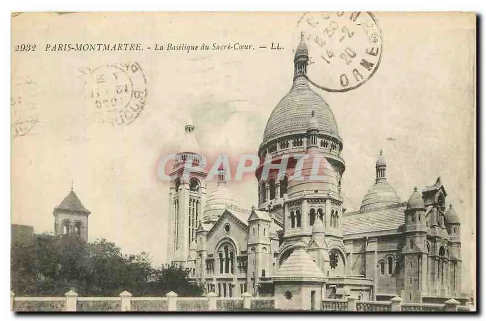 Paris-Montmartre — La Basilique du Sacré-Cœur — LL. - Recto