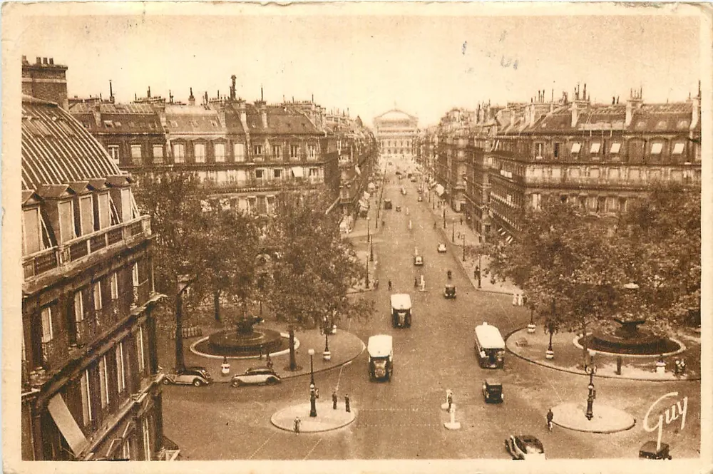 Place de la Concorde — vue panoramique — Guy, Paris - Recto