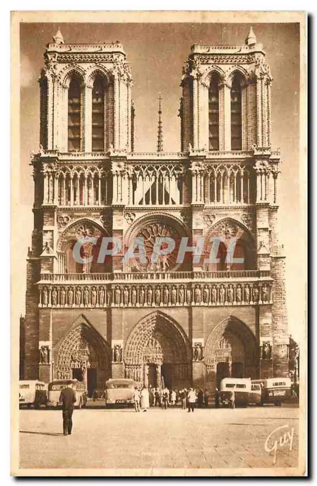 Notre-Dame de Paris — Kathedrale Notre-Dame (1163-1260) — Guy, Paris - Vorderseite