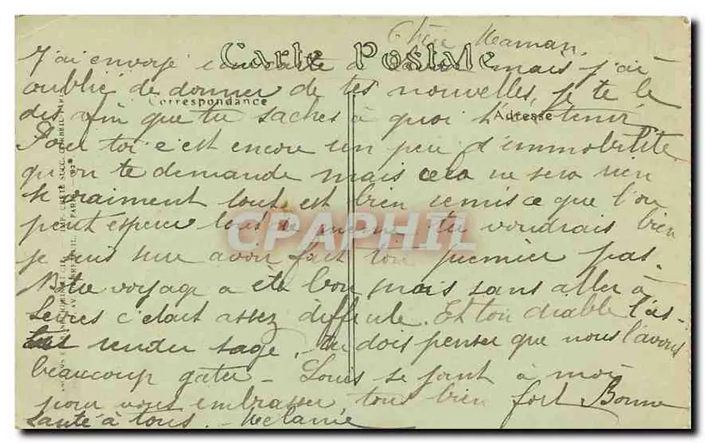PARIS — O Hotel de Ville — The Town-Hall — JND HOT. — N° 18 - Verso