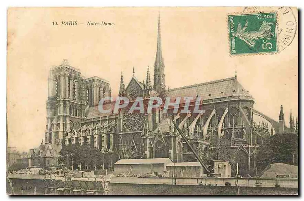 PARIS — Notre-Dame — CPAPHIL - Frente