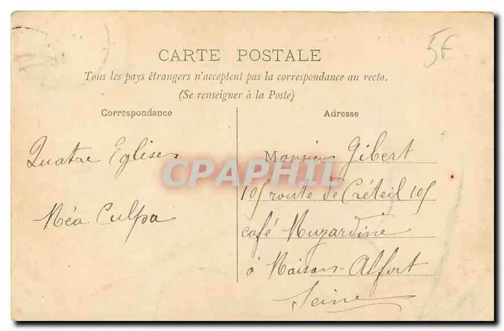 PARIS — Notre-Dame — CPAPHIL - Verso