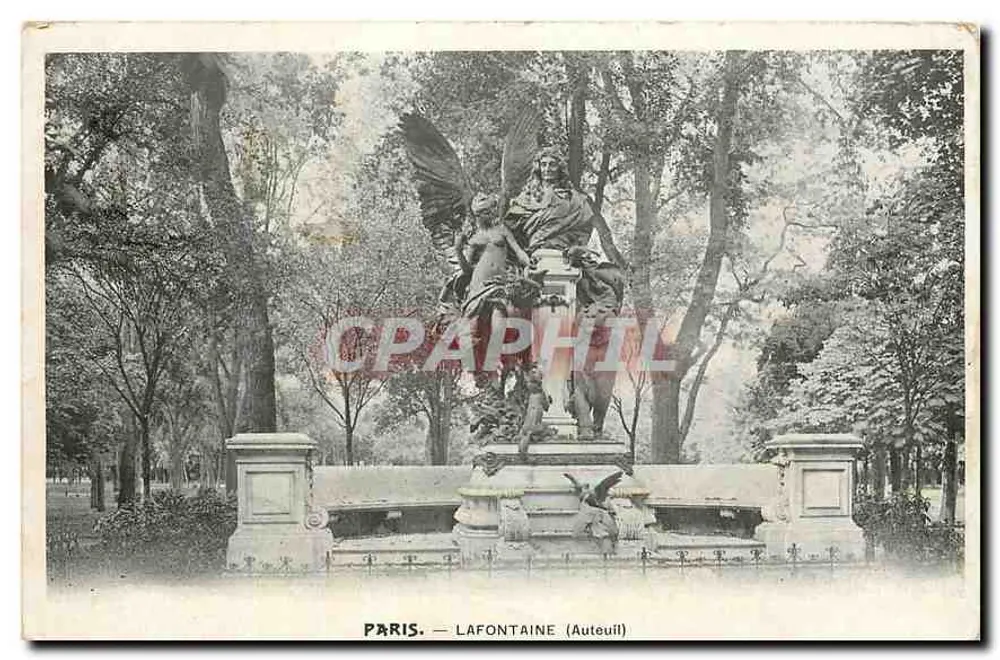 Paris — Lafontaine (Auteuil) — editor desconhecido, número de série não visível - Frente