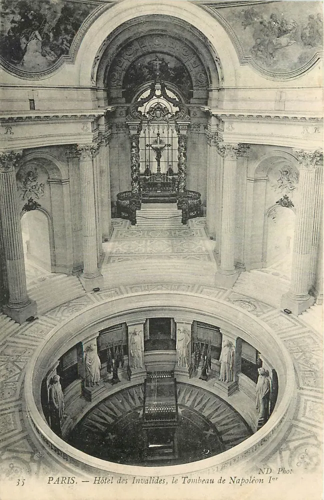 PARIS — Hôtel des Invalides, le Tombeau de Napoléon Ier — ND Phot - Recto