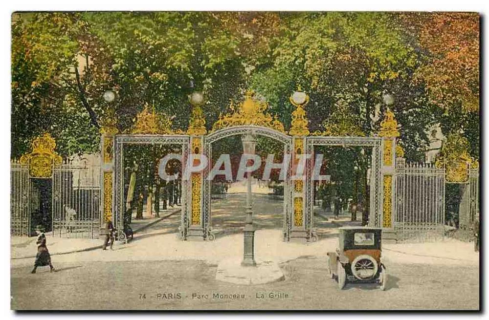 Paris - Parc Monceau - A Grade - Frente