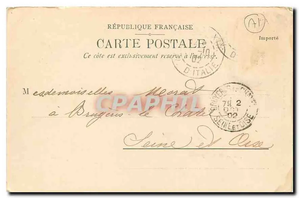 Museu de Cluny — Paris — SR & Co. A.D. n° 19018 - Verso