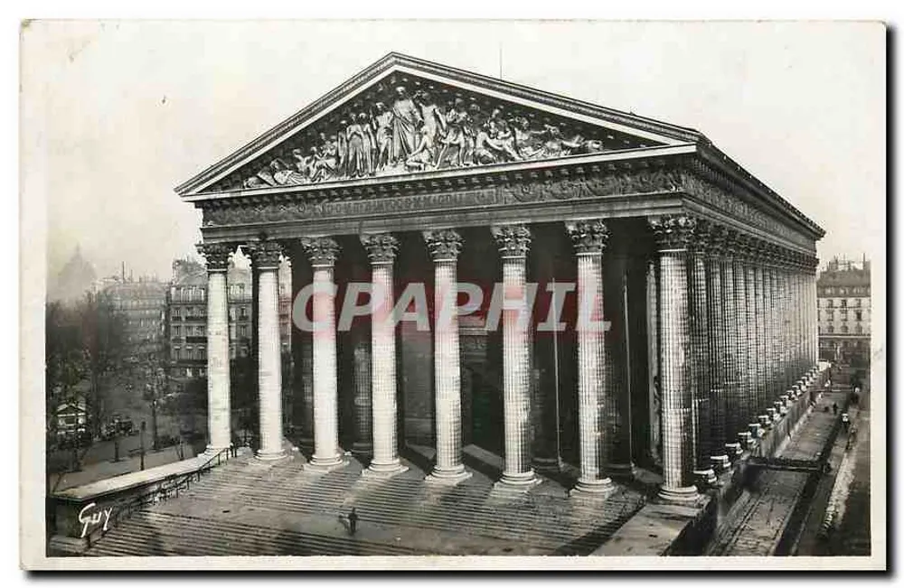 Le Panthéon à Paris — éditeur Guy, n°22 de la série 'Paris et ses merveilles' - Recto
