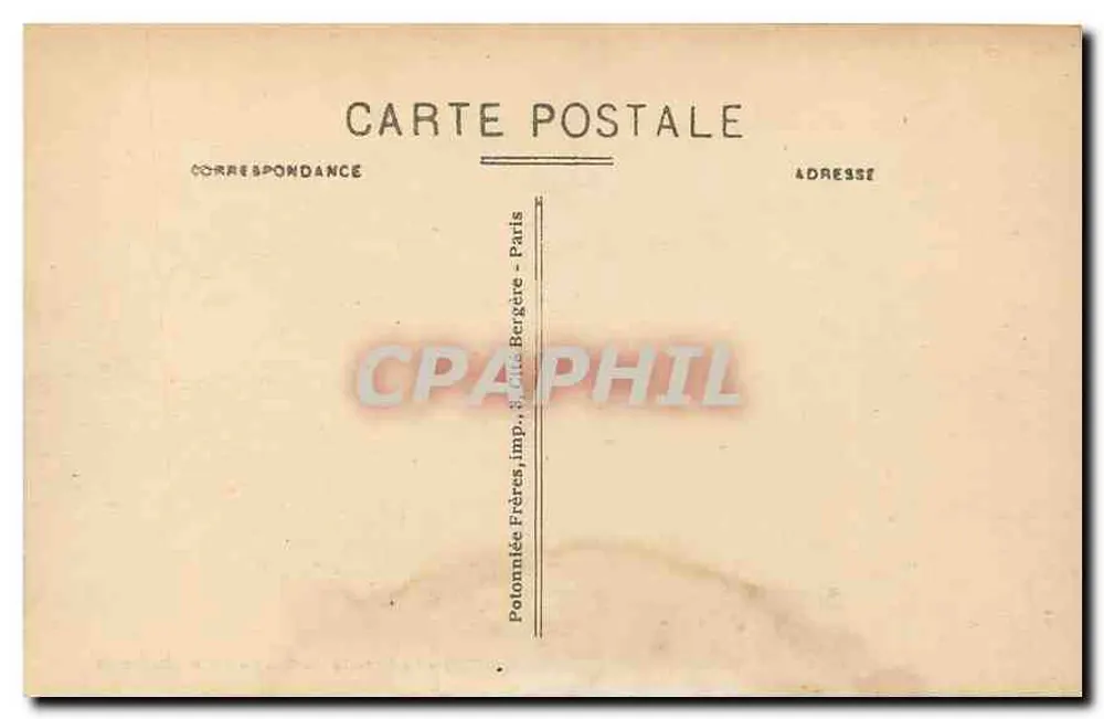 Paris - La Faculté de Droit - Salle des Actes - Verso