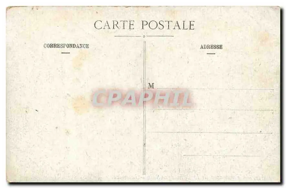 Paris — Panorama de la Montagne Sainte-Geneviève — éditeur non visible - Verso