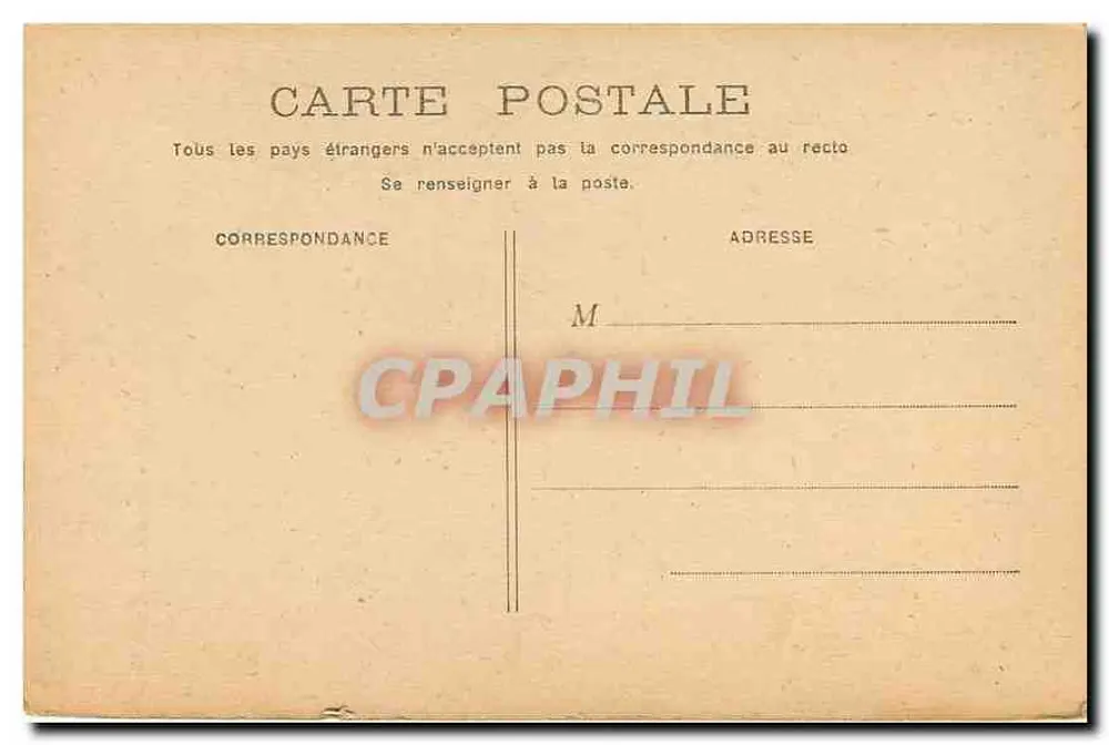 Paris - Praça da Bastilha — coluna da Bastilha com estátua alada — editor desconhecido - Verso