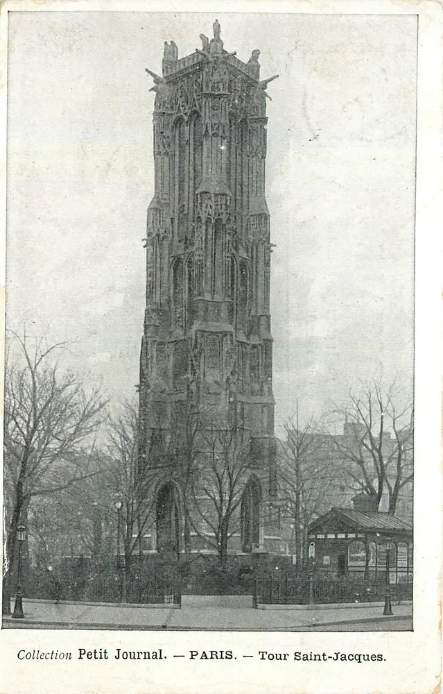 Torre de Saint-Jacques — Paris — Coleção Petit Journal - Frente