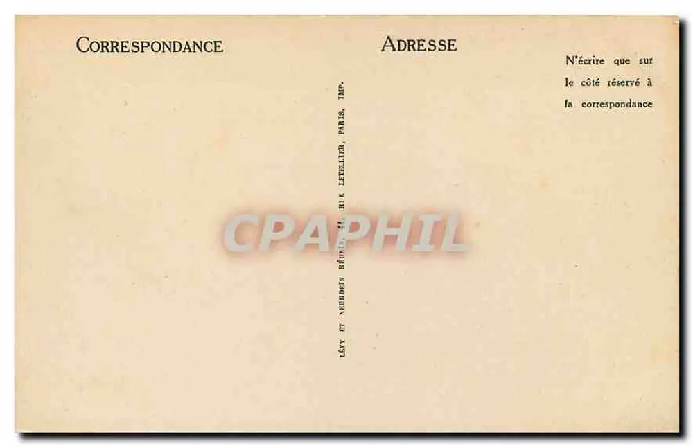 Paris — L'Église du Sacré-Cœur — LL - Verso