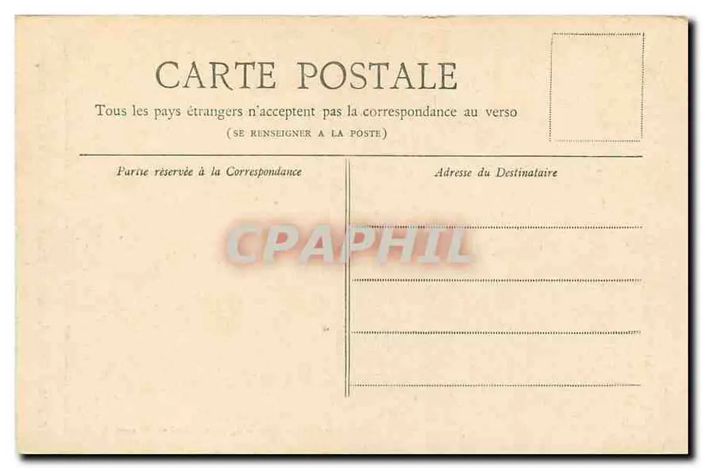 Belvédère der Buttes-Chaumont — Paris — Sammlung Petit Journal - Rückseite