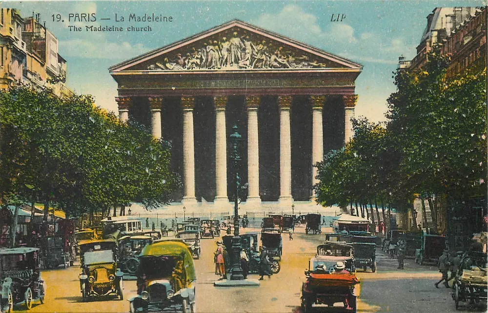 Paris — A Madeleine — LIP - Frente