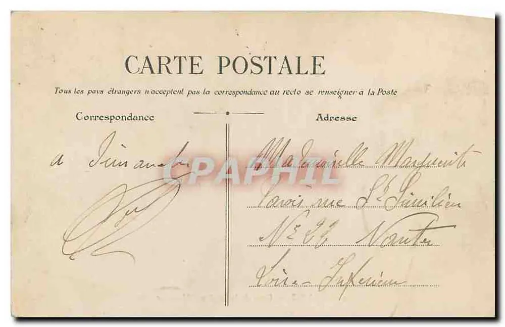 PARIS — Cour de la Légion d'Honneur — M. Plénis, n°216 - Verso