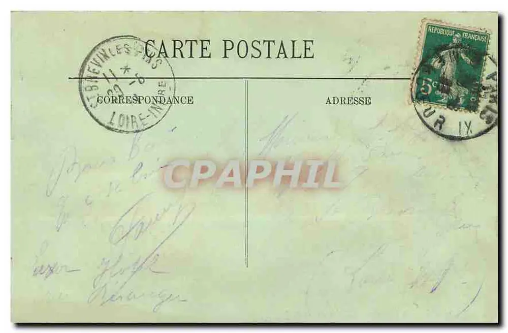 Paryż (VIIIe) — Arc de Triomphe — LL. — nr 704 - Rewers