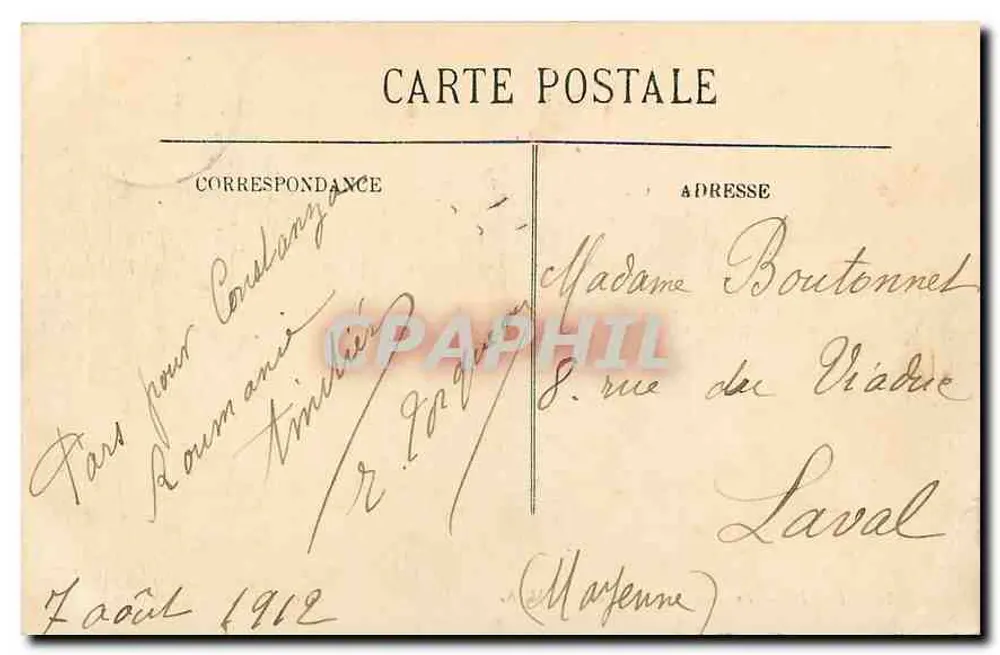 Paris — O Ponte Alexandre III — M. R. - Verso
