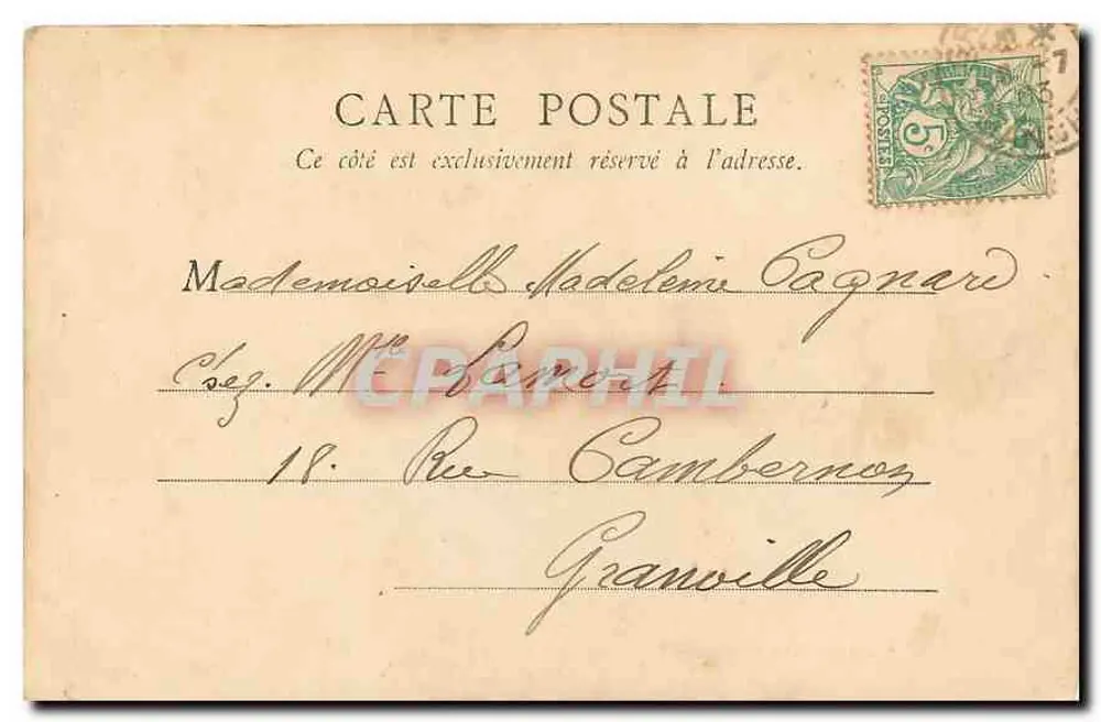 Dôme dos Invalides — Paris — B.F. Paris n°28 - Verso