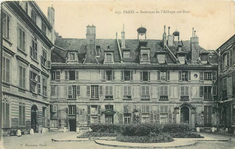 Paris — Interior da Abadia-au-Bois — P. Marnusse Paris, n°637 - Frente
