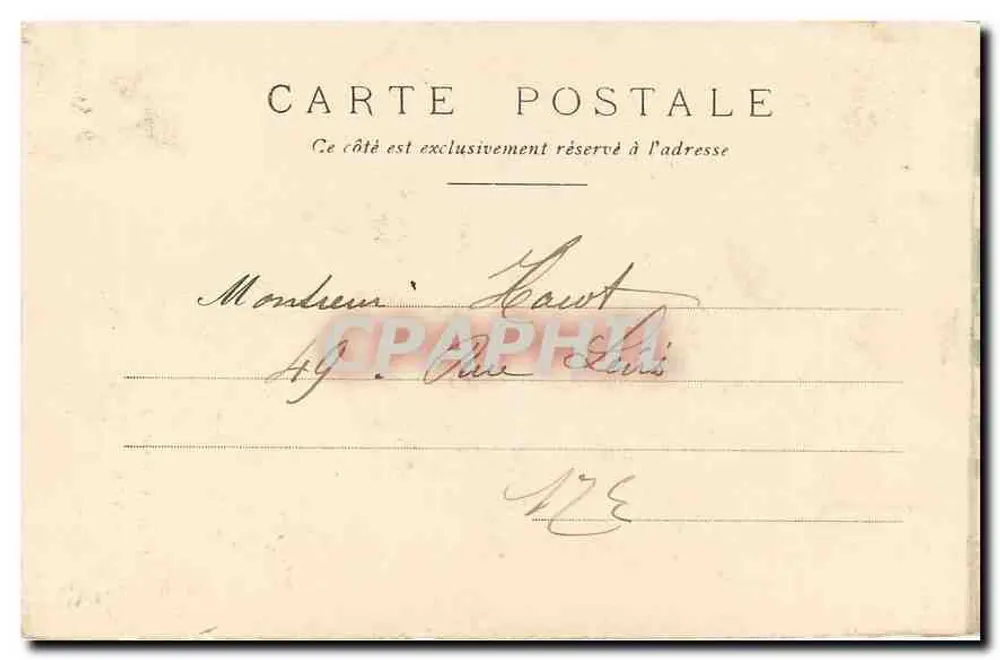 Colonne des Victoires — Place du Châtelet — Paris — n°272 - Verso