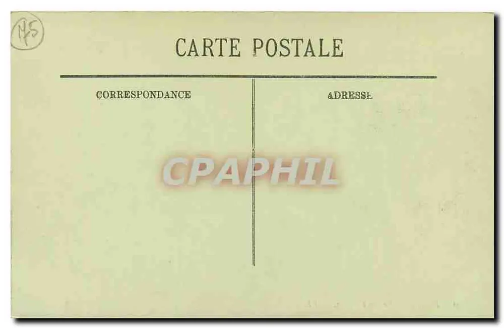 Paris — O Pequeno Palácio — LL. n° 870 - Verso