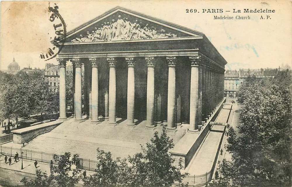 Paris — La Madeleine — A.P. n°269 - Frente