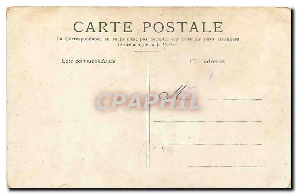 Paris — O Pequeno Palácio, Champs-Élysées — editor não identificado - Verso