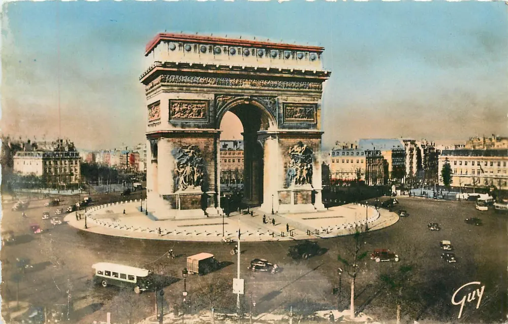 Arc de Triomphe — Place de l’Étoile — Éditions André Leconte, n° 4.004 - Vorderseite