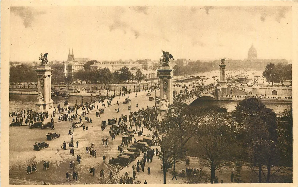 Pont Alexandre III — Paris — Éditeur : Lévy et Frères, Paris - Recto