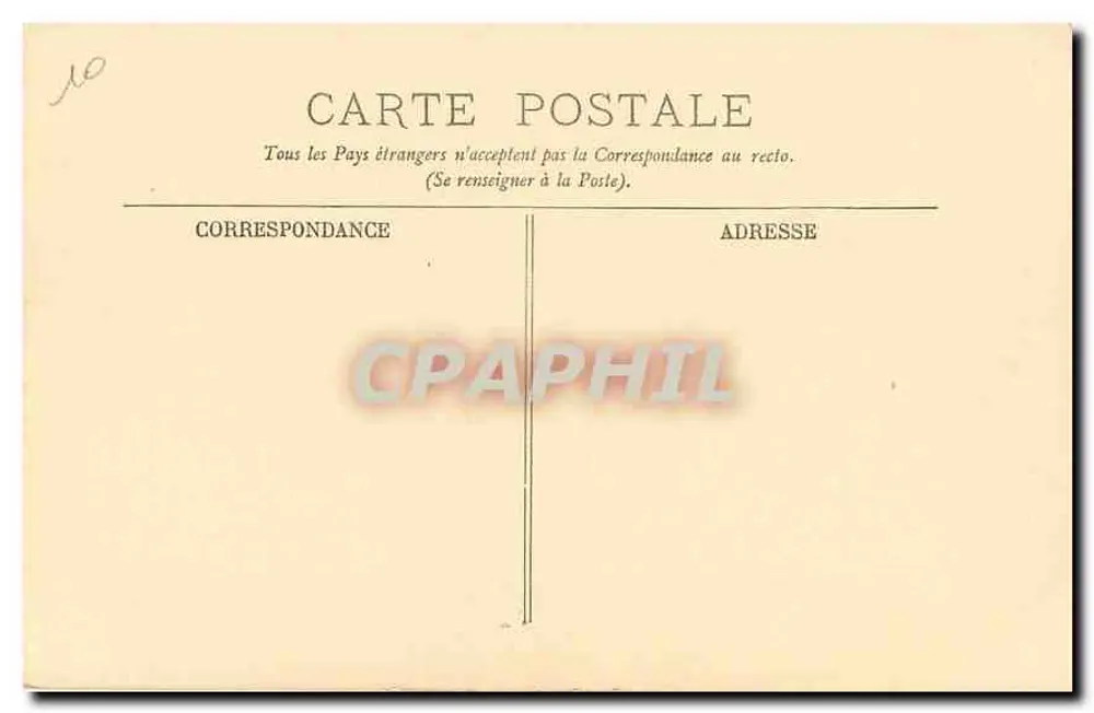 Paris — La Statue de la République, par Dalou — LL. n° 467 - Verso