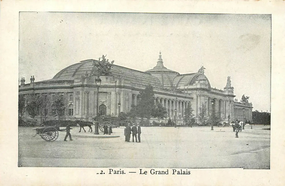 Parijs — Het Grote Paleis — Collectie van PETIT PARISIEN — N° 12 - Voorkant