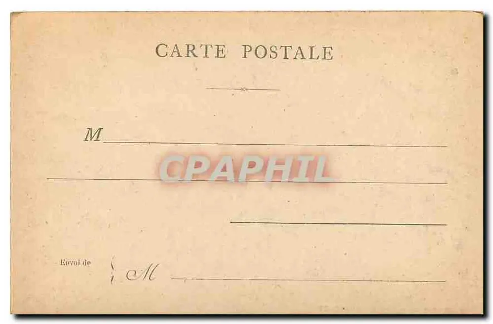 Paris — Praça do Châtelet - Verso