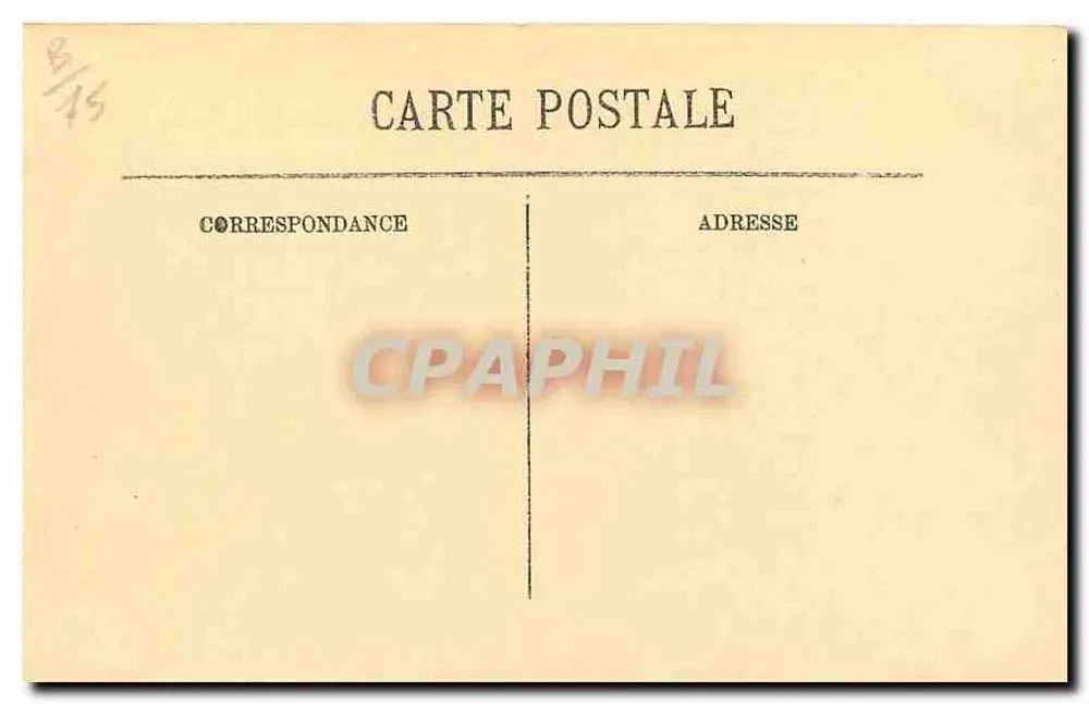 Paris — Das Rathaus und die Pont d'Arcole — Verleger nicht sichtbar - Rückseite
