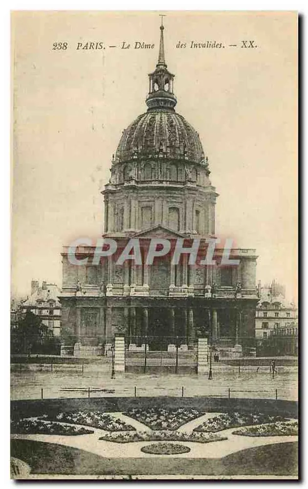 Paris — O Domo dos Inválidos — n°238 - Frente
