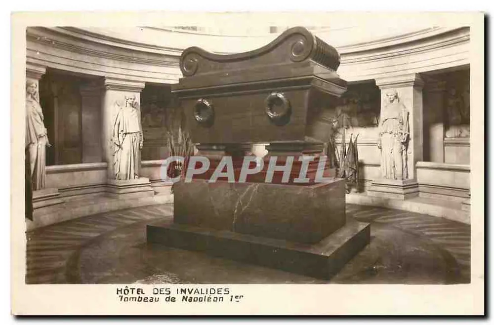 Túmulo de Napoleão I — Hotel dos Inválidos — Edição do Museu da Armada - Frente