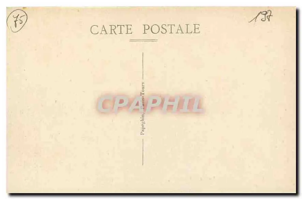Paris — Le Tombeau de Napoléon Ier aux Invalides — A.P. n°358 - Verso