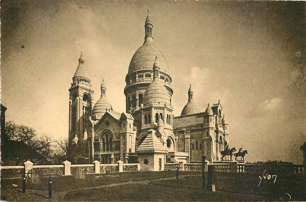 Basilique du Sacré-Cœur — Paris — Éditions d'Art YvYON - Recto