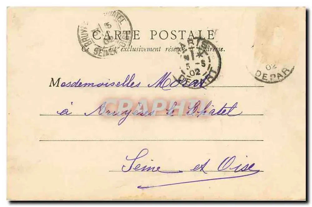 Igreja N.-D.-des-Victoires — Paris — B.E. Paris, n°140 - Verso
