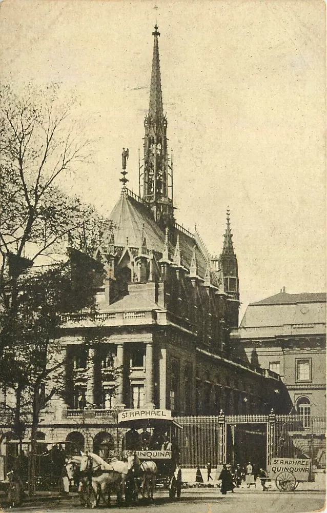 Igreja de São Raphaël — Paris — editor desconhecido, número de série não visível - Frente