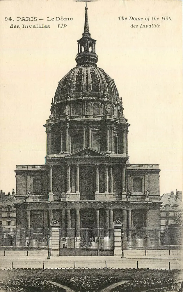 Paris — O Domo dos Invalidos — LIP - Frente