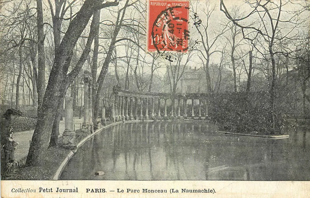 PARIS — Le Parc Monceau (La Naumachie) — Collection Petit Journal - Vorderseite