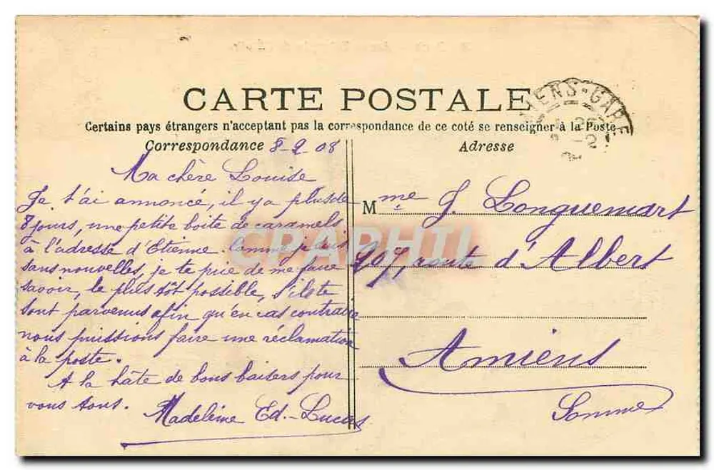Paris — Arco do Triunfo da Estrela — n°30 - Verso