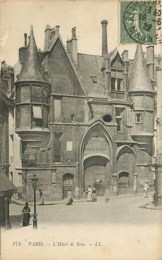 PARIS — O Hotel de Sens — LL. — Léon & Cie, n° 174 - Frente